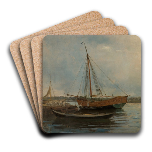 Studie by Amaldus Nielsen Art Drink Coaster set Studie by Amaldus Nielsen Art Drink Coaster set