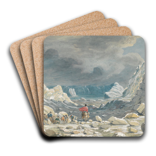 Pass through the Andes by Lt. William Smyth Art Drink Coaster set Pass through the Andes by Lt. William Smyth Art Drink Coaster set
