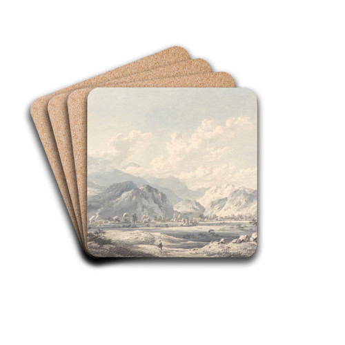 Cumberland Landscape by Edward Dayes Drink Coasters - set of 4