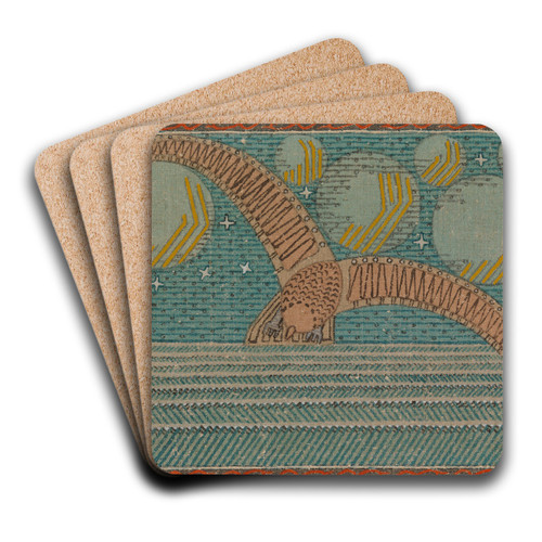The Wild Duck and the Celestial Bodies by Joseph Alanen Art Drink Coaster set The Wild Duck and the Celestial Bodies by Joseph Alanen Art Drink Coaster set