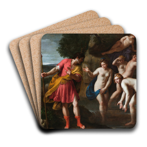 Diana and Actaeon by Alessandro Turchi Art Drink Coaster set