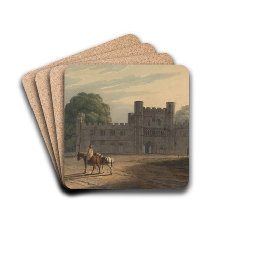 Gateway to Battle Abbey by Henry Morton Drink Coasters - set of 4