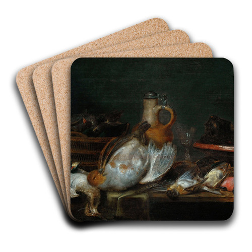 Still life by Alexander Adriaenssen Art Drink Coaster set