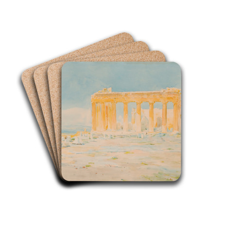 The Parthenon, East Facade by Henry Bacon Drink Coasters - set of 4