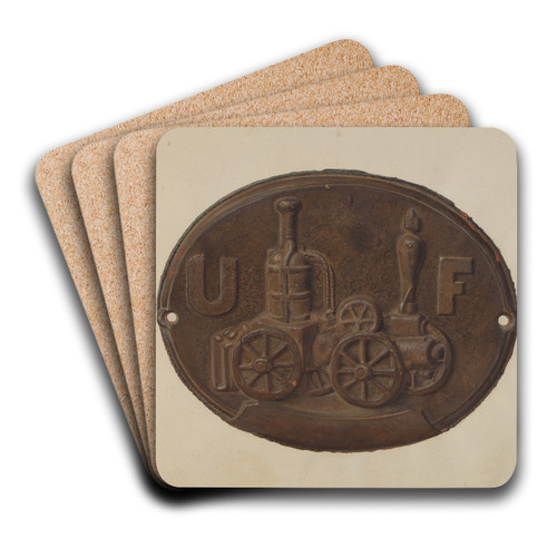 Firemark by Alf Bruseth Art Drink Coaster set