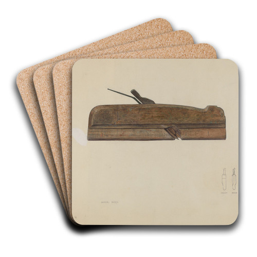 Hollow Plane by Samuel Faigin Art Drink Coaster set Hollow Plane by Samuel Faigin Art Drink Coaster set