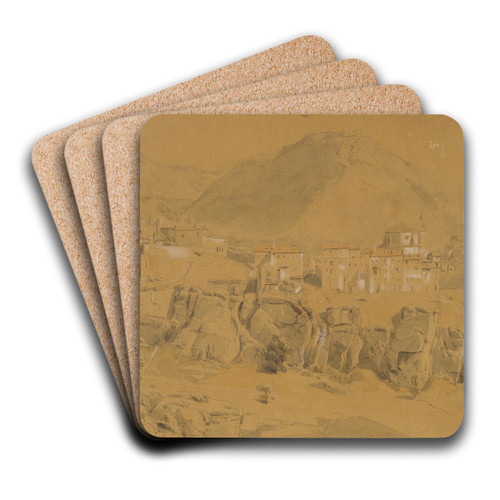 Cuenca by Peter Burnitz Art Drink Coaster set