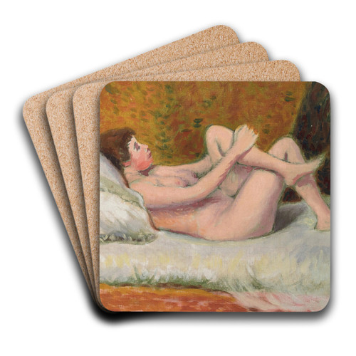 Cnu ouch by Federico Zandomeneghi Art Drink Coaster set