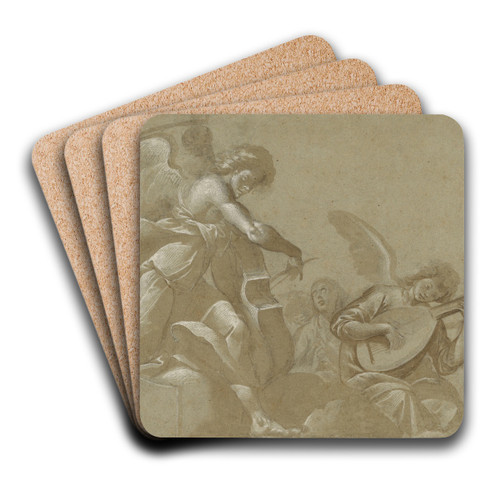 Angel by Pier Francesco Mazzucchelli Art Drink Coaster set