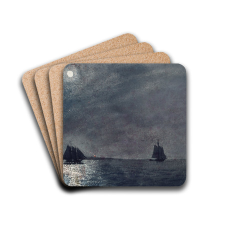 Eastern Point Light by Winslow Homer Drink Coasters - set of 4 Eastern Point Light by Winslow Homer Drink Coasters - set of 4