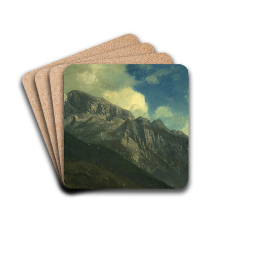 Mountains by Albert Bierstadt Drink Coasters - set of 4