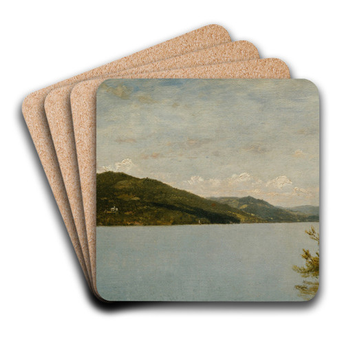 Lake George, 1872 by John Frederick Kensett Art Drink Coaster set