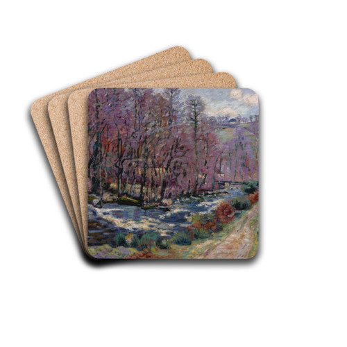 La Creuse by Armand Guillaumin Drink Coasters - set of 4