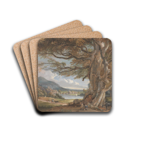 Bridgenorth, Shropshire by Paul Sandby Drink Coasters - set of 4
