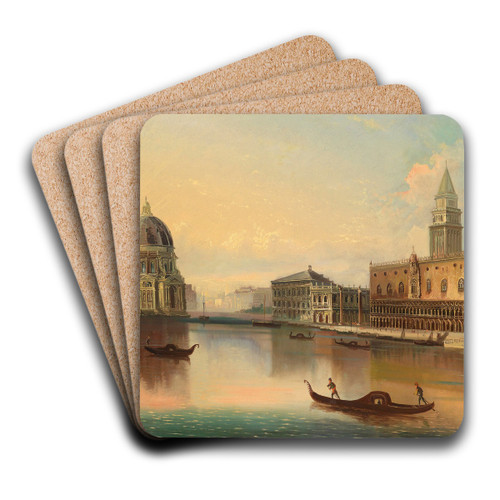 Venedig by August Von Siegen Art Drink Coaster set