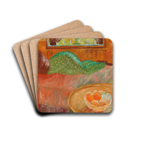 Reclining Odalisque by Sigrid Hjertn Drink Coasters - set of 4