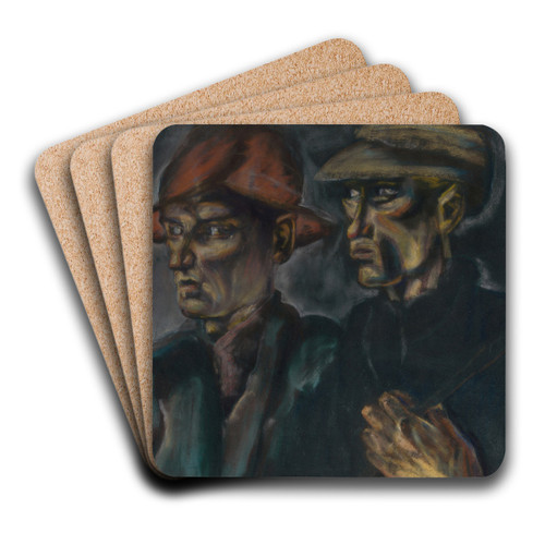 Tulci by Kontantn Bauer Art Drink Coaster set