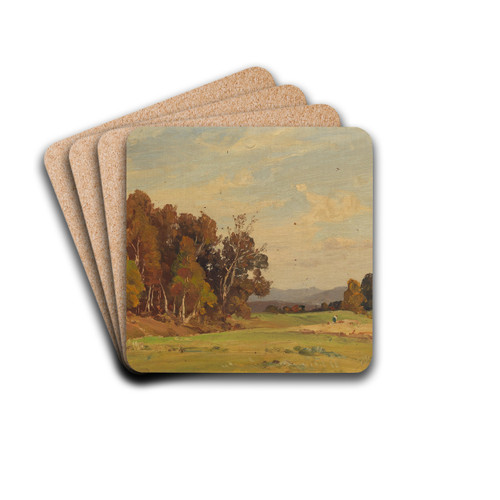 Aus Bernried by Josef Willroider Drink Coasters - set of 4
