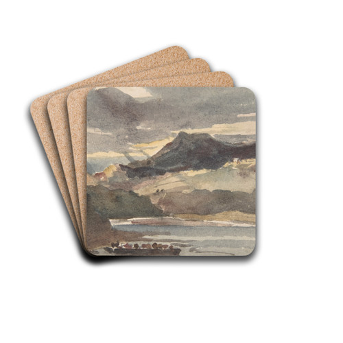 Study for 'The Ferry' by Peter De Wint Drink Coasters - set of 4