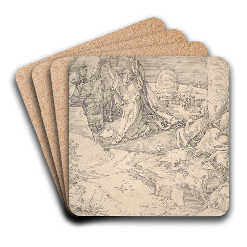Agony in the Garden by Albrecht Drer Art Drink Coaster set