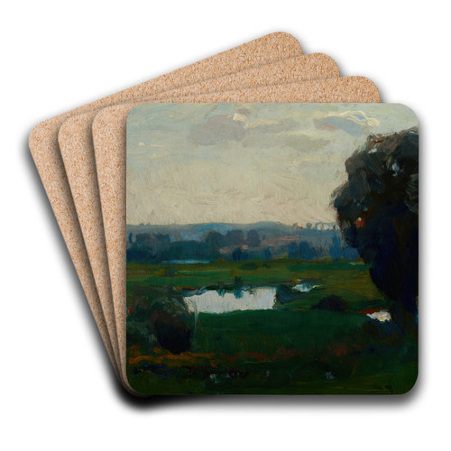 Morning by Jan Stanislawski Art Drink Coaster set