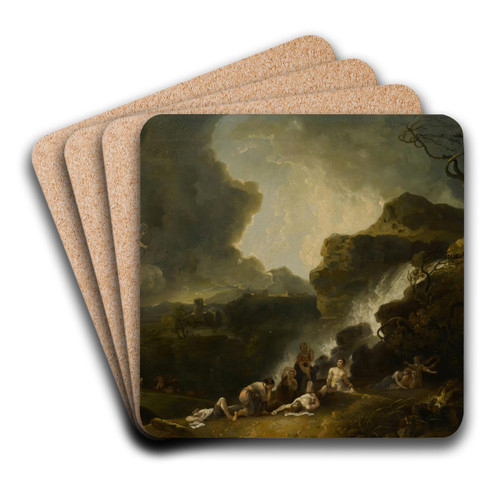 The Destruction of Niobe's Children by Richard Wilson Art Drink Coaster set