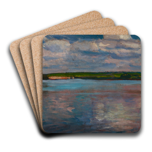 Water in the Sun by Jan Stanislawski Art Drink Coaster set