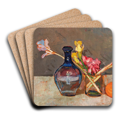 Still Life by Giovanni Bartolena Art Drink Coaster set