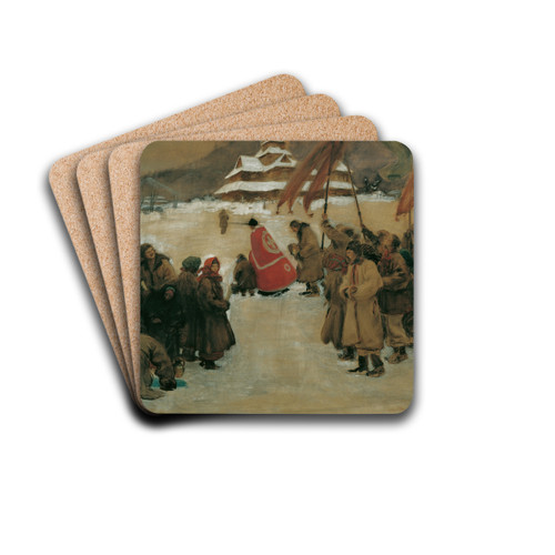 Jordanfest by Teodor Axentowicz Drink Coasters - set of 4