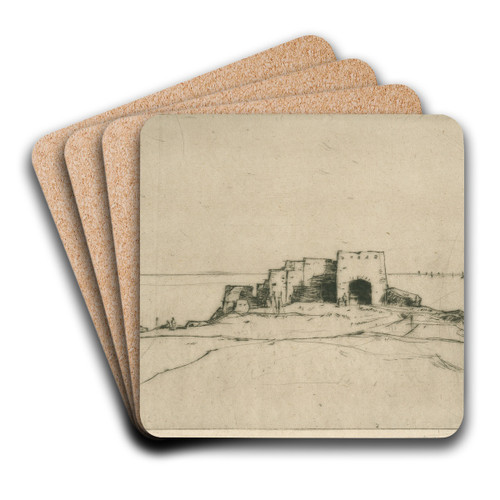 The Boddin by David Young Cameron Art Drink Coaster set