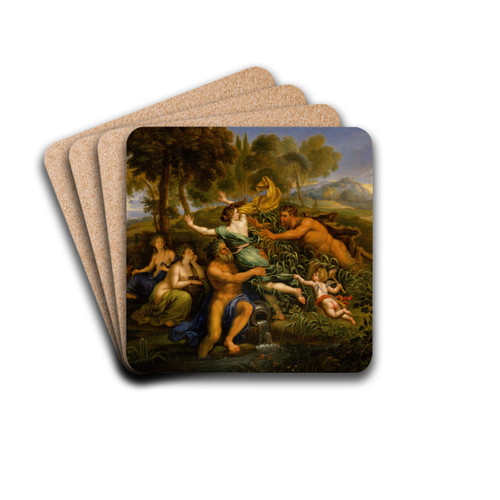 Pan and Syrinx by Pierre Mignard Drink Coasters - set of 4