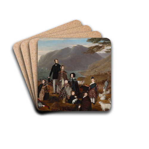 The emigrants by William Allsworth Drink Coasters - set of 4