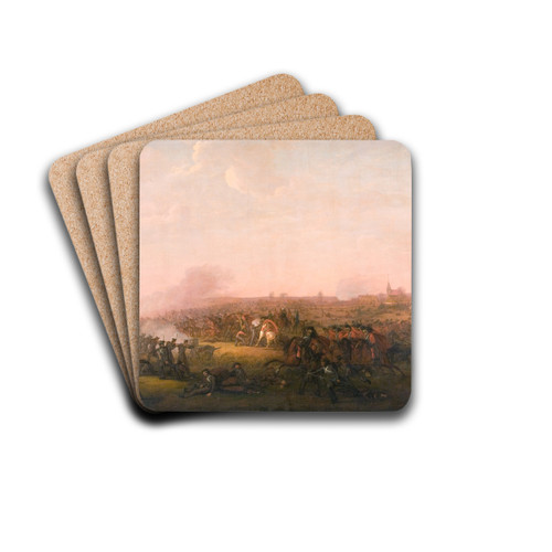 Slaget ved Sehested by Jrgen Sonne Drink Coasters - set of 4
