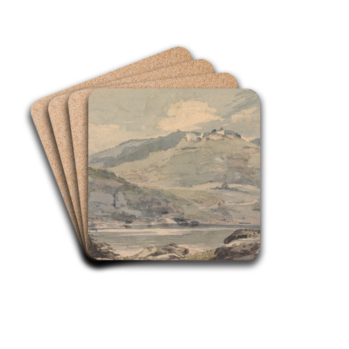 Fort Putnam From Constitution Island by Thomas Sully Drink Coasters - set of 4