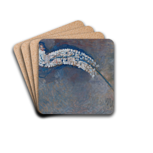 Foxtail Lily by Piet Mondrian Drink Coasters - set of 4 Foxtail Lily by Piet Mondrian Drink Coasters - set of 4