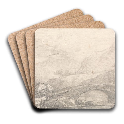 Dunmow by George Howland Beaumont Art Drink Coaster set
