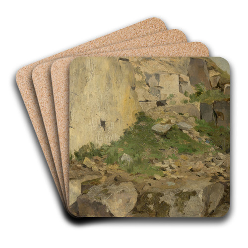Study of Rocks by udovt ordk Art Drink Coaster set