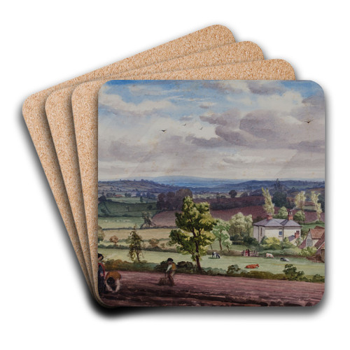 Low Hill by Elijah Walton Art Drink Coaster set