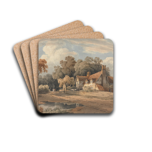 At Bromley, Kent by Ramsay Richard Reinagle Drink Coasters - set of 4