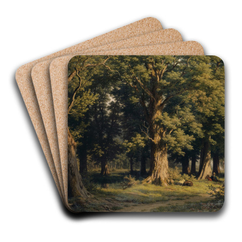 Grove near Lucerne by Robert Znd Art Drink Coaster set