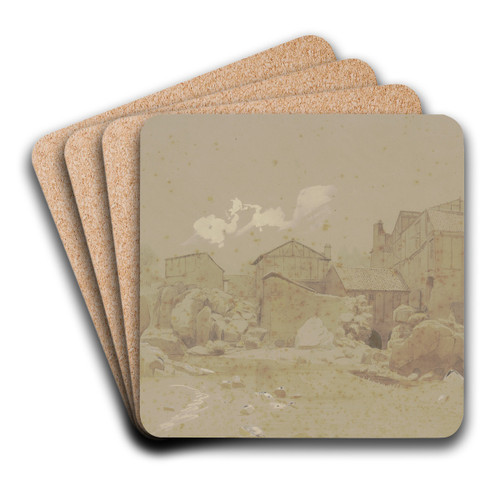 Segovia by Peter Burnitz Art Drink Coaster set