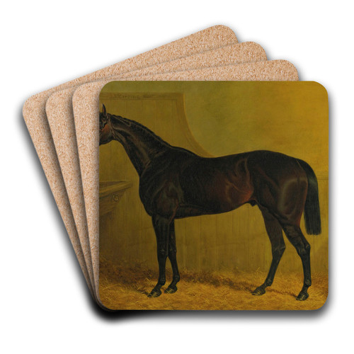 Lottery by John Frederick Herring Snr. Art Drink Coaster set Lottery by John Frederick Herring Snr. Art Drink Coaster set