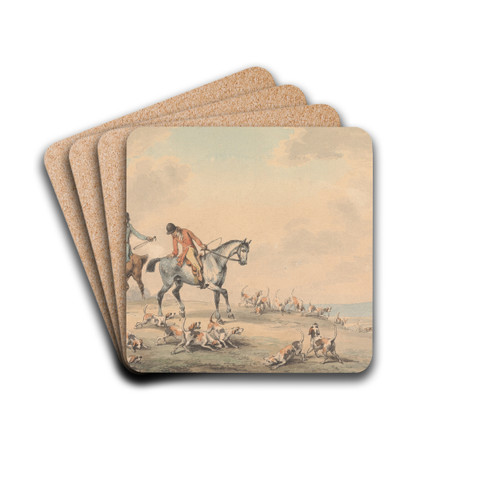 The Check by Samuel Howitt Drink Coasters - set of 4