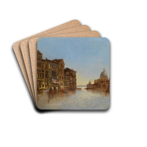 Venedig Mit Santa Maria Della Salute by Karl Kaufmann Drink Coasters - set of 4