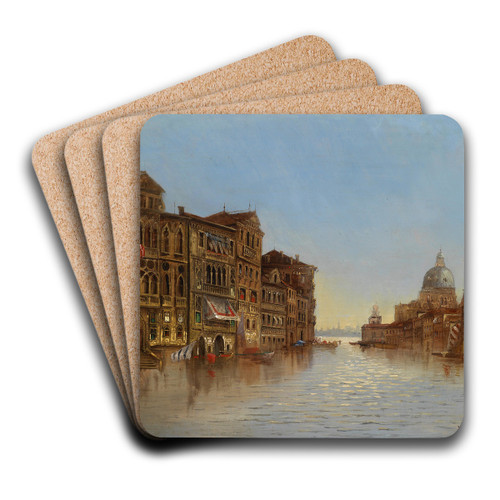 Venedig Mit Santa Maria Della Salute by Karl Kaufmann Art Drink Coaster set