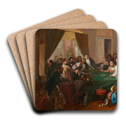 Va banque (Glcksspiel) by Eduard Swoboda Art Drink Coaster set Va banque (Glcksspiel) by Eduard Swoboda Art Drink Coaster set