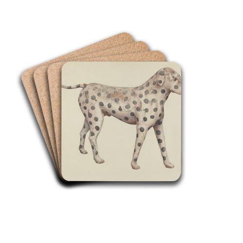 Dalmatian by Betty Fuerst Drink Coasters - set of 4