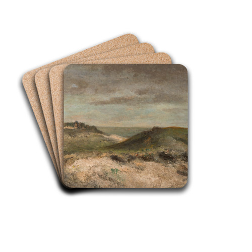 Dunes by James Ensor Drink Coasters - set of 4