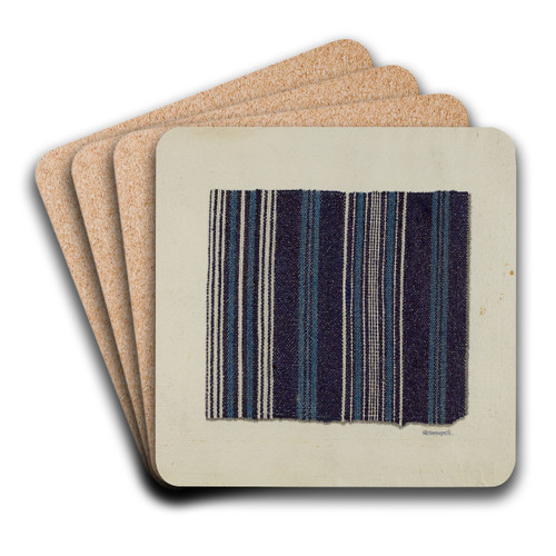 Linsey Woolsey by Raymond Manupelli Art Drink Coaster set