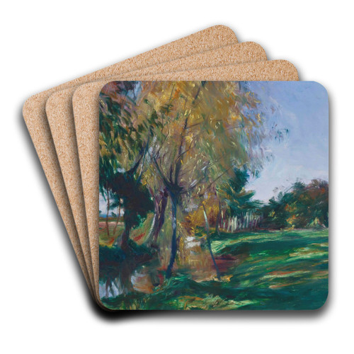 At Broadway by John Singer Sargent Art Drink Coaster set